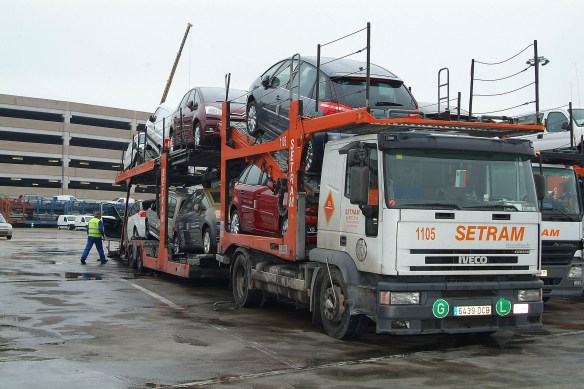 Camiones SETRAM en Terminal