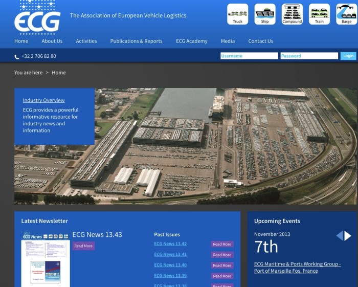 ECG Asociación Europea Logística Automóvil