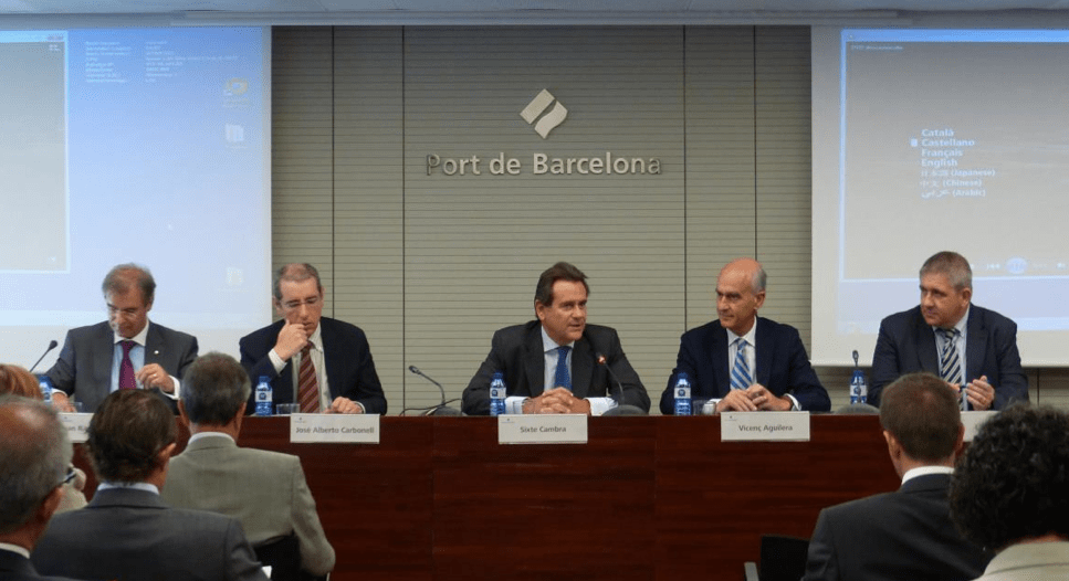 Reunión Puerto de Barcelona y CIAC