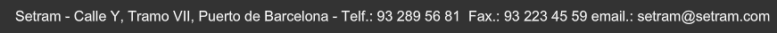 Contacto SETRAM