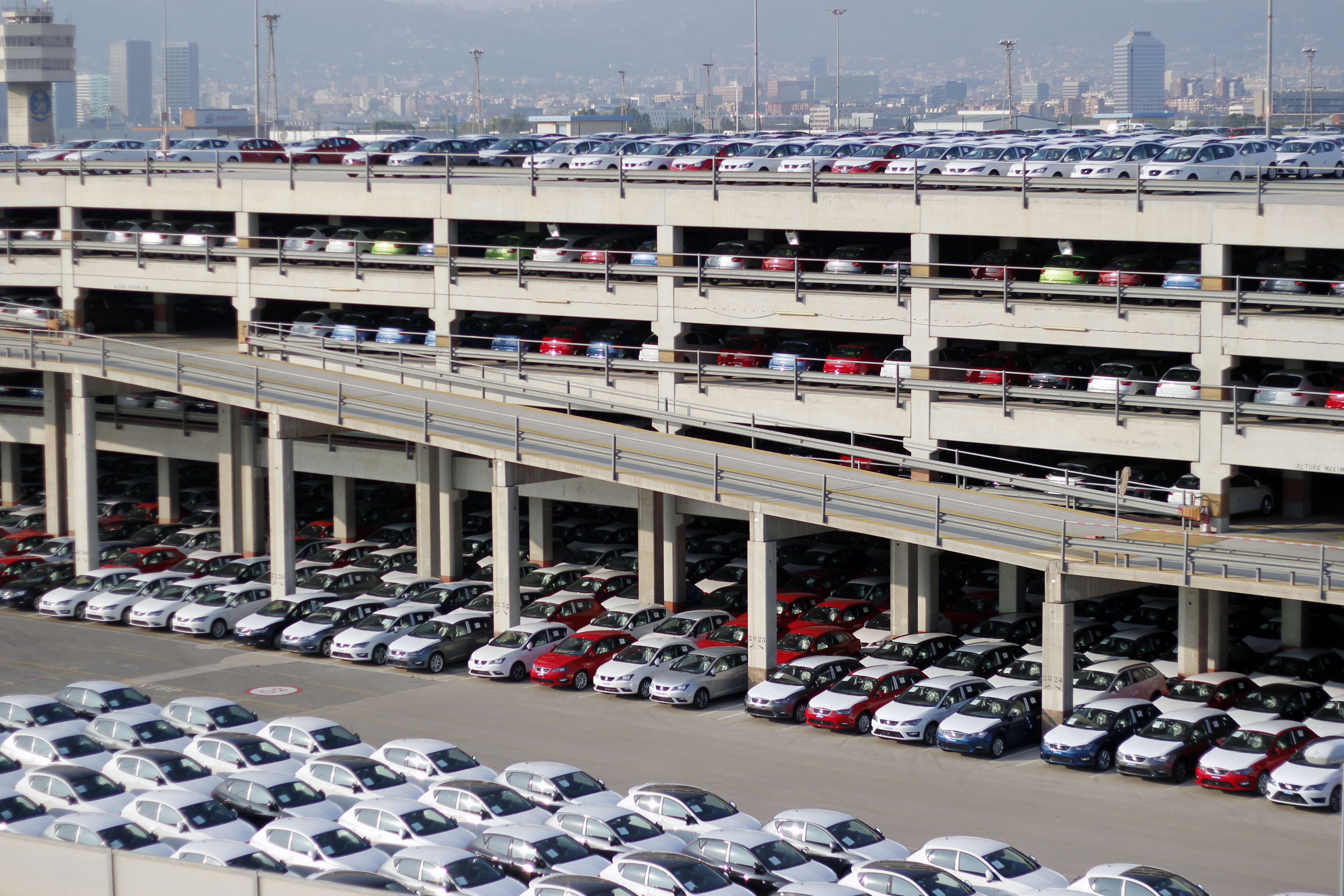 EVV SETRAM Puerto Barcelona Espacio Vertical para Vehículos SETRAM