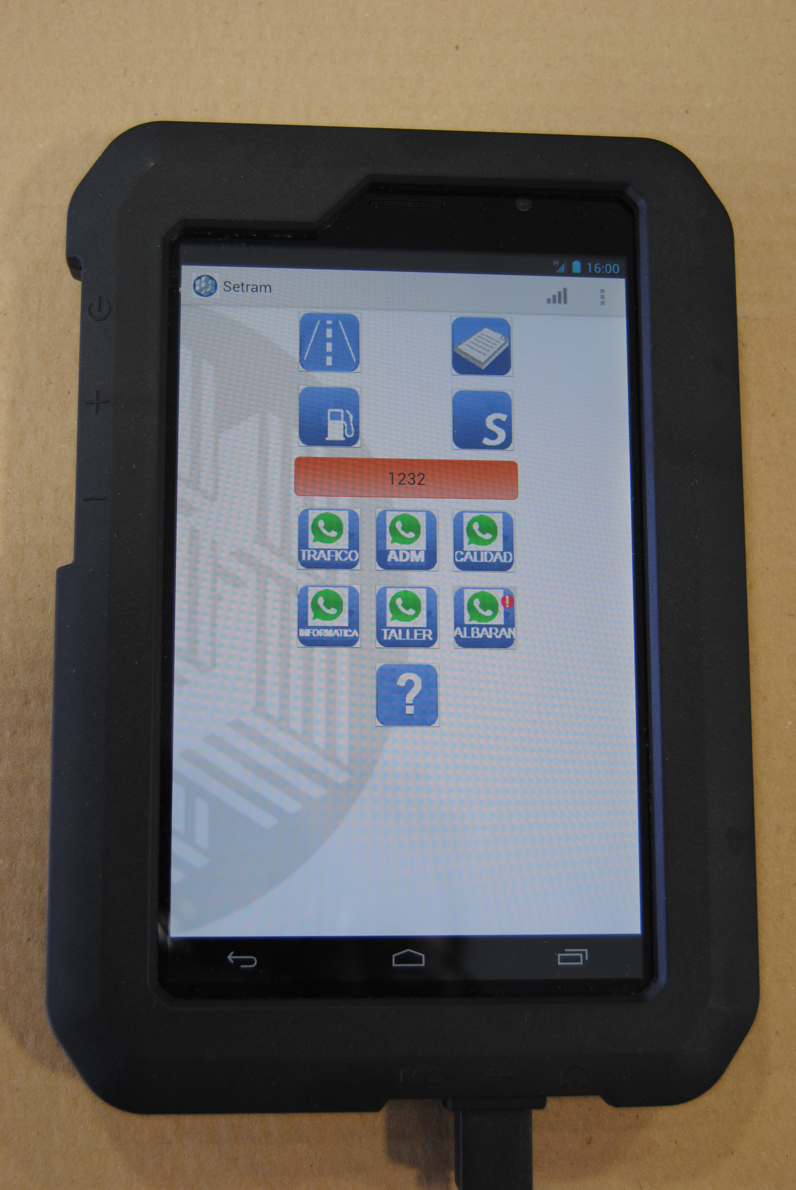 Nueva APP SETRAM para tabletas Chóferes Portavehículos